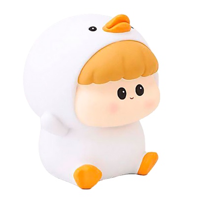 Копилка Baby duck 15 см iLikeGift 1041-6A white 1